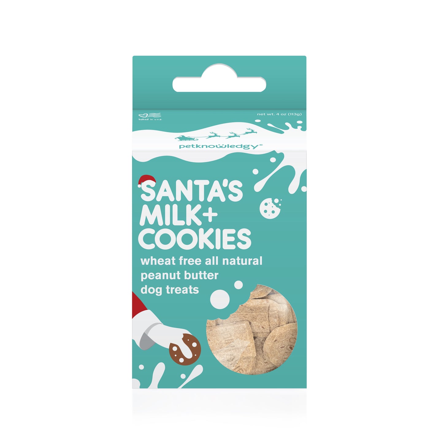 * SALE * Santa's Milk & Cookies Biscuits