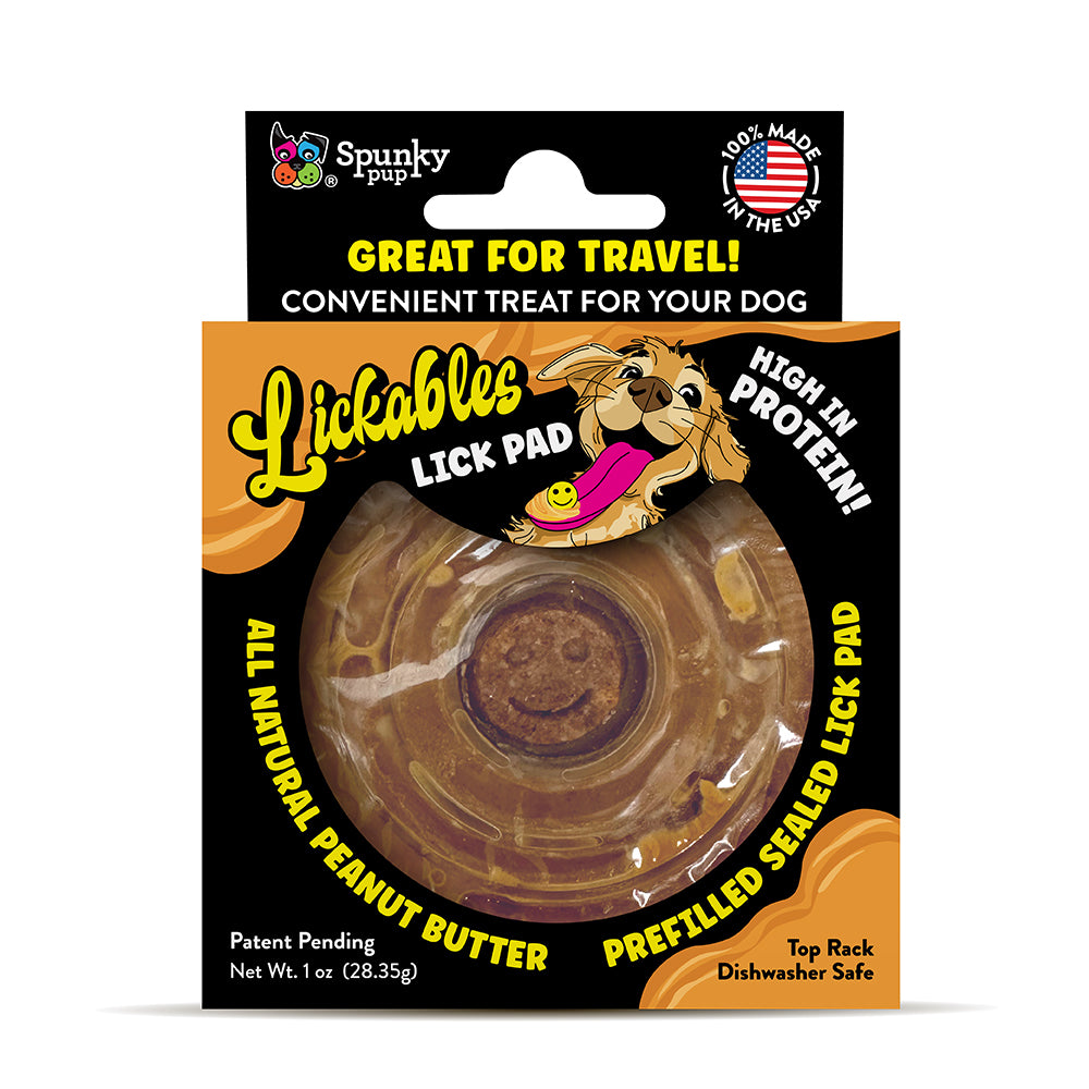 Lickables - Prefilled Peanut Butter Lick Pad