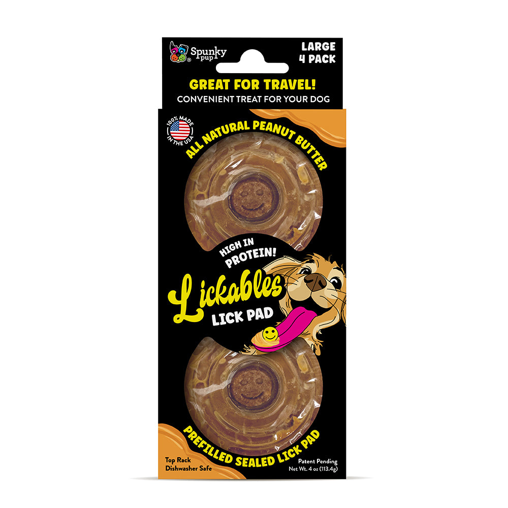 Lickables - Prefilled Peanut Butter Lick Pad