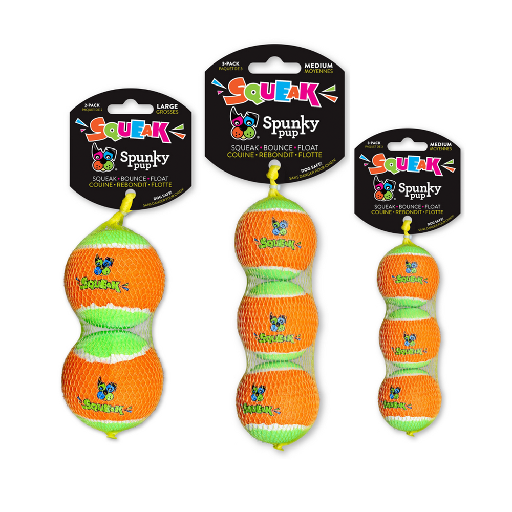 Squeaky tennis balls for dogs sales