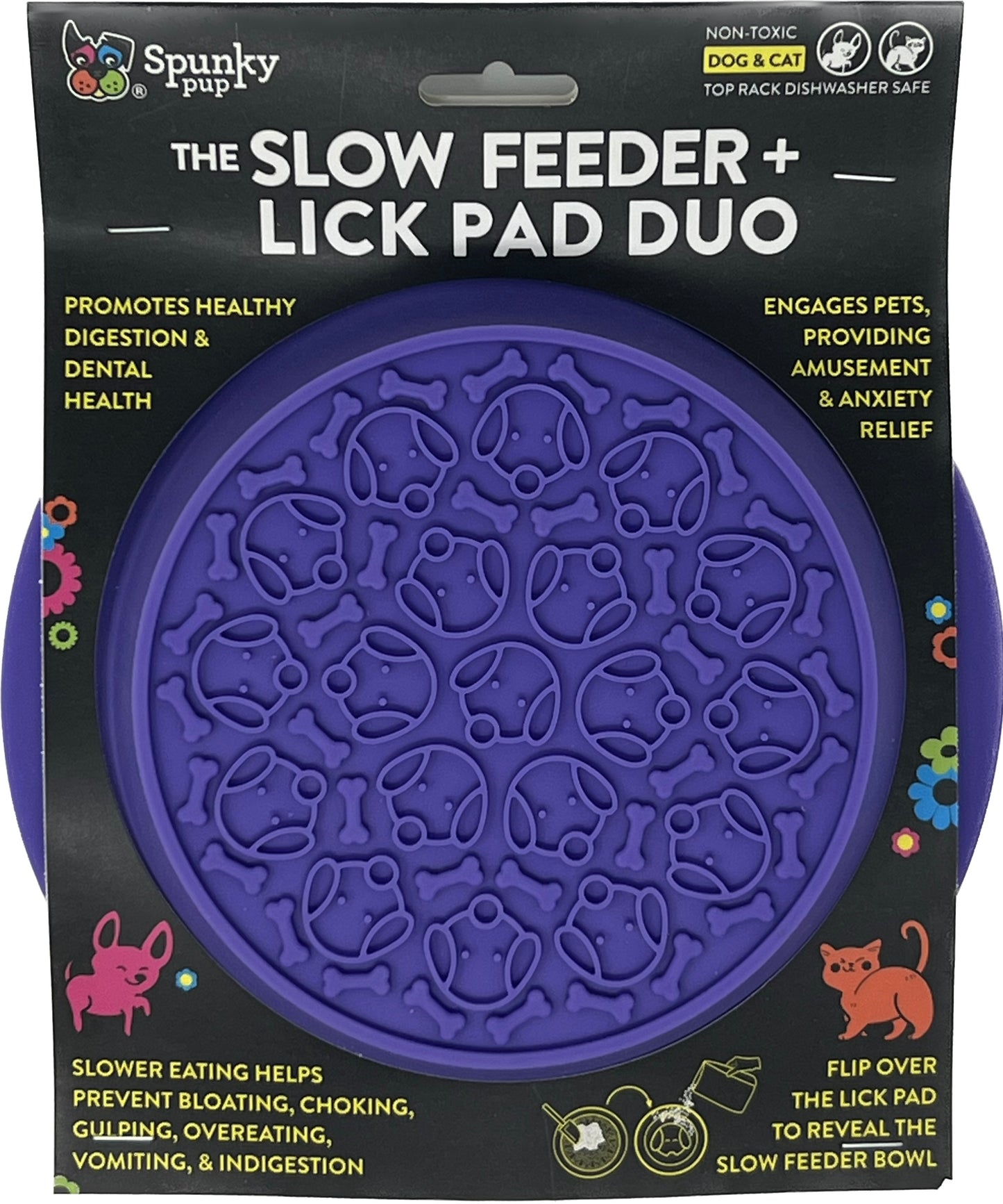 Slow Feeder - Lick Pad Combo