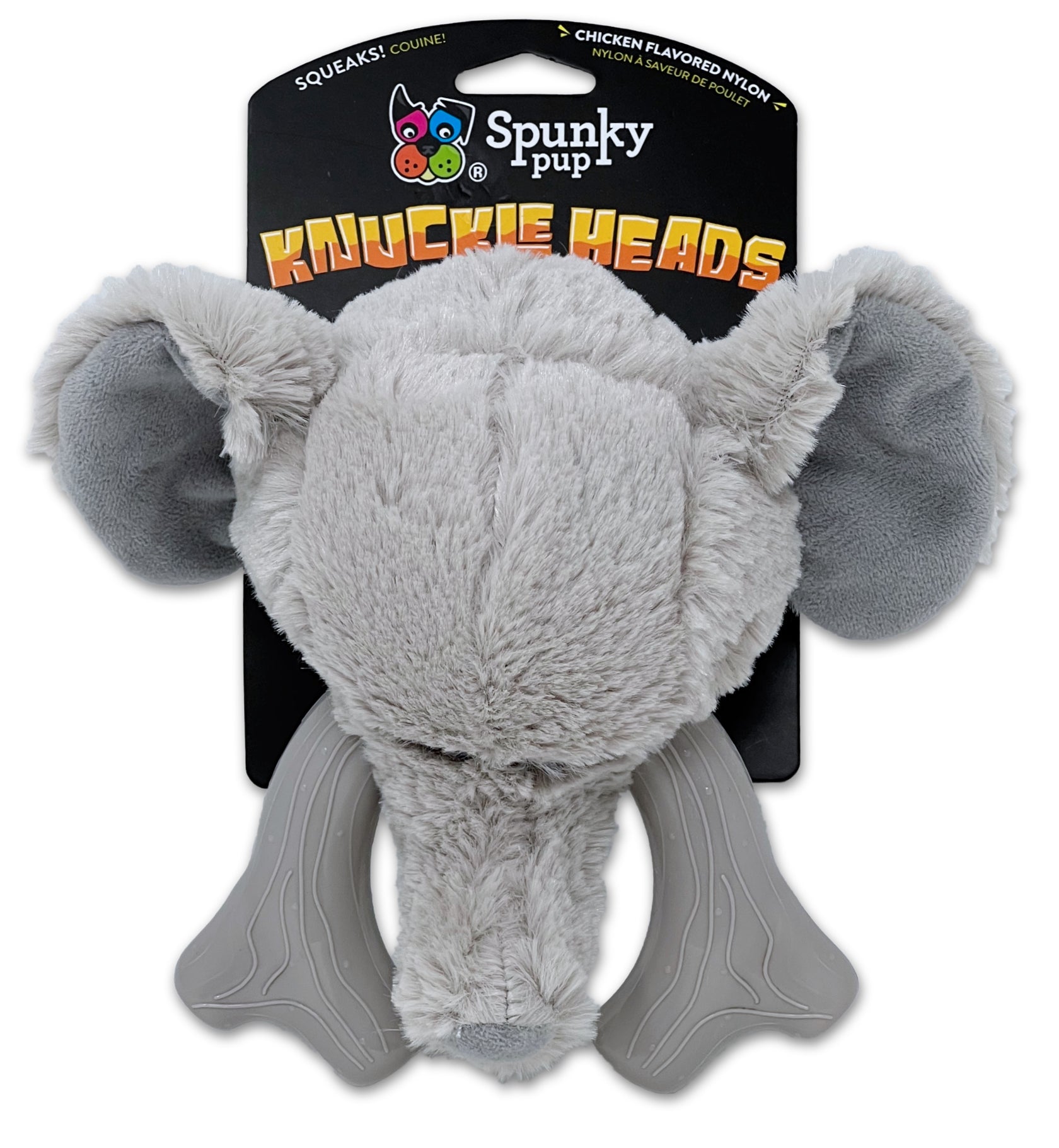 Knuckleheads 2in1 Toy Spunky Pup