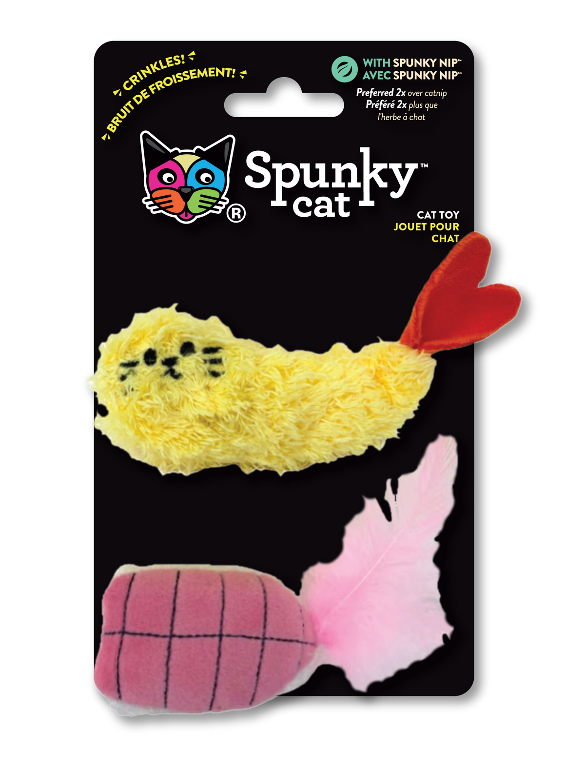 SPUNKY CAT TOYS