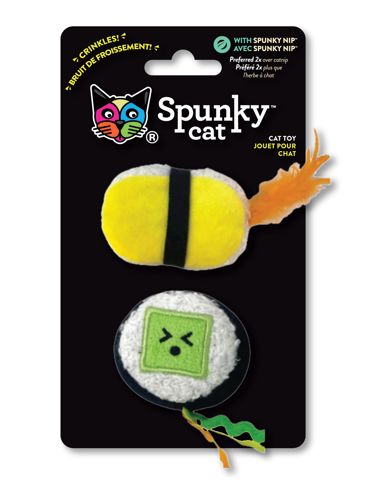 SPUNKY CAT TOYS