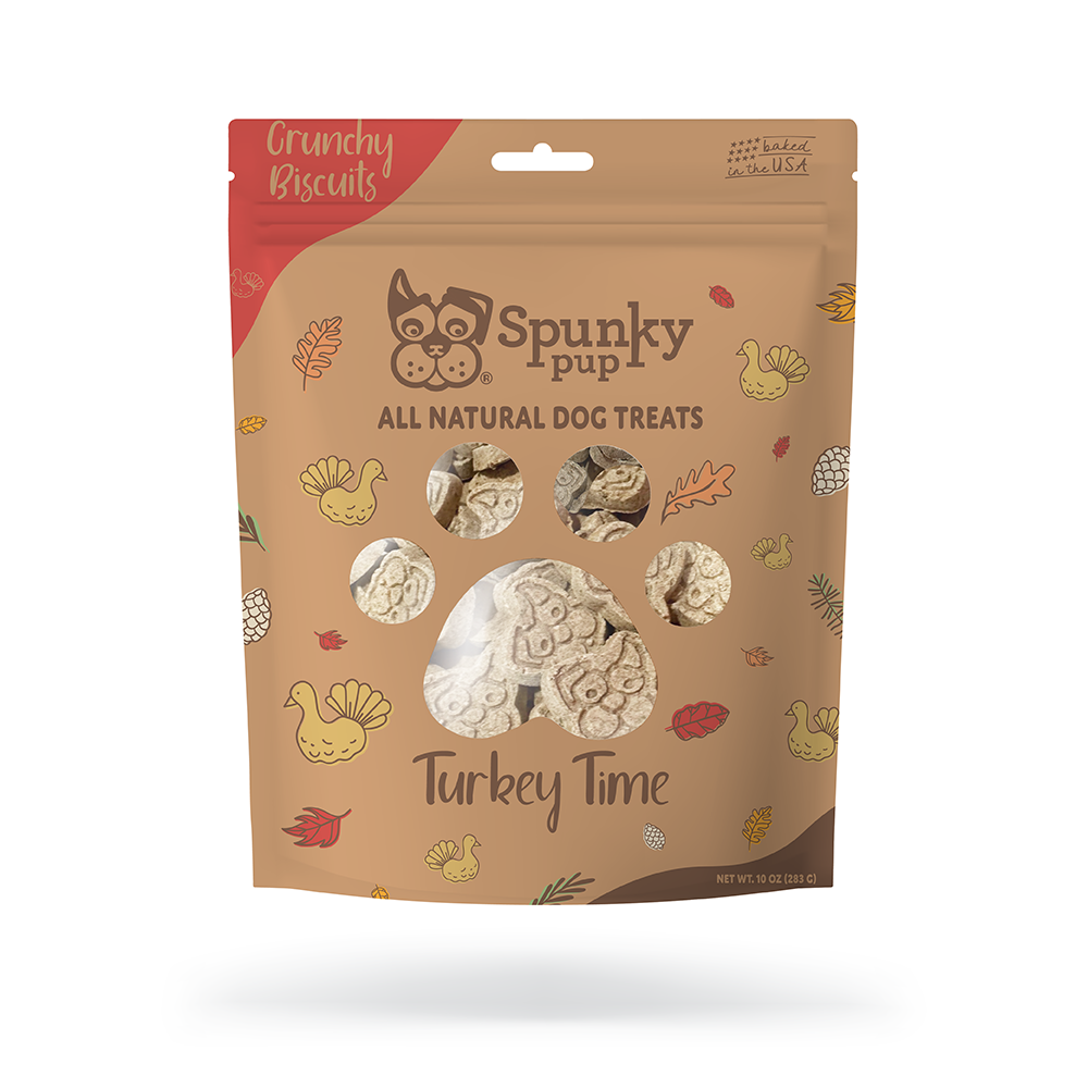 All Natural Baked Biscuits 10 oz Spunky Pup