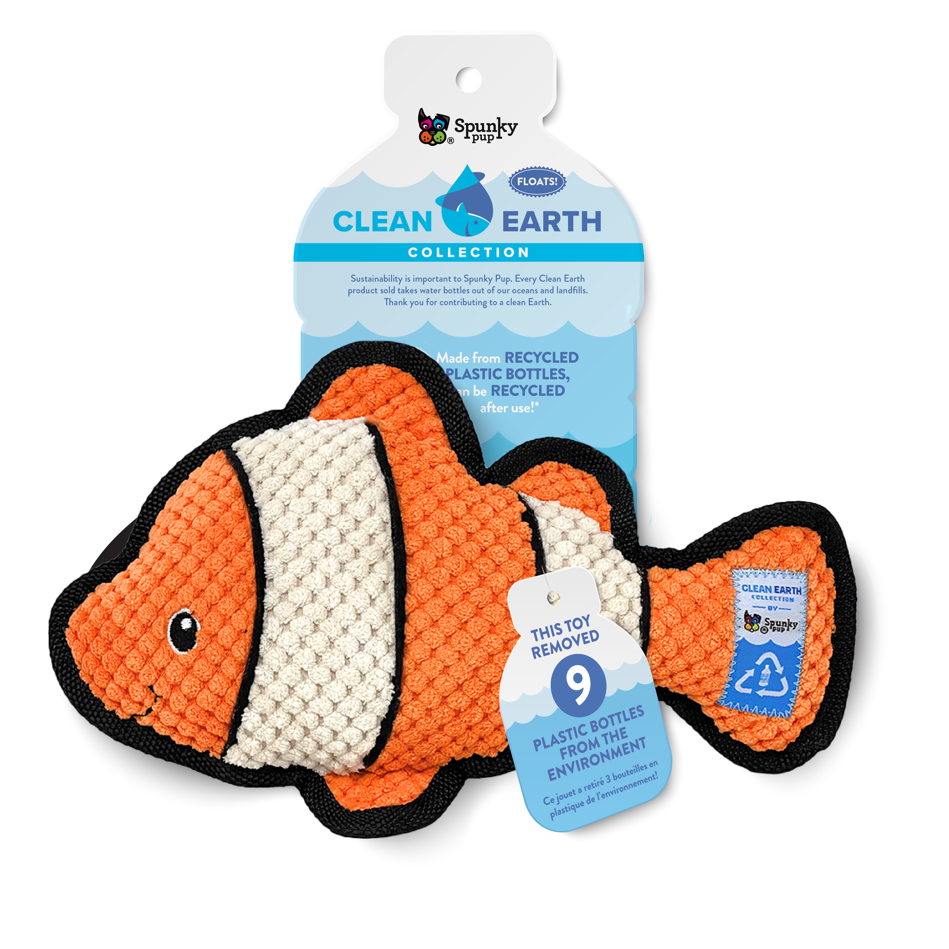 Clean Earth Plush - Textured - 100% Sustainable – Spunky Pup