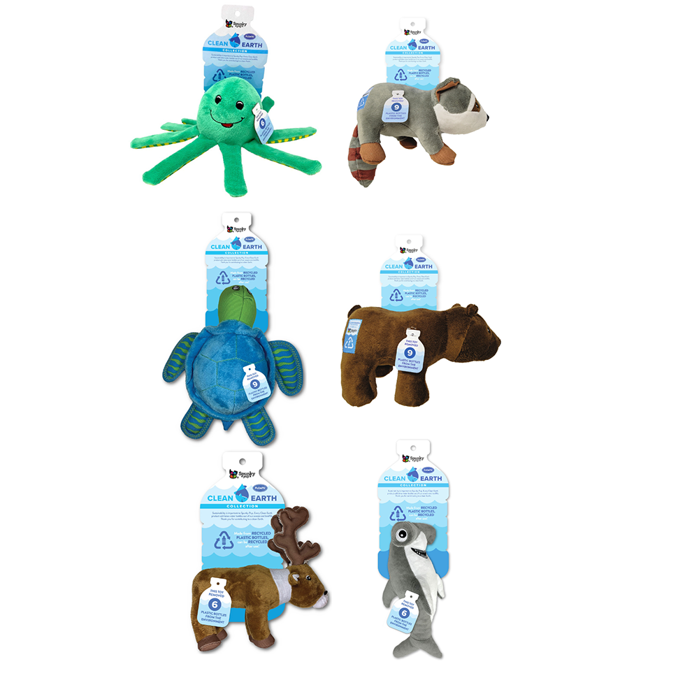Clean Earth Plush - 100% Sustainable – Spunky Pup Clean Earth Plush - 100% Sustainable – Spunky Pup