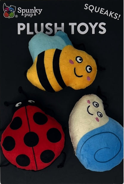 3-Pack Novelty Small Plush Toys!